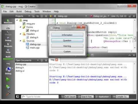 C++ Qt 26   QMessageBox