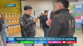 Primera generación del PreUOH consiguió tres puntajes máximos en la PAES de Competencia Matemática 1