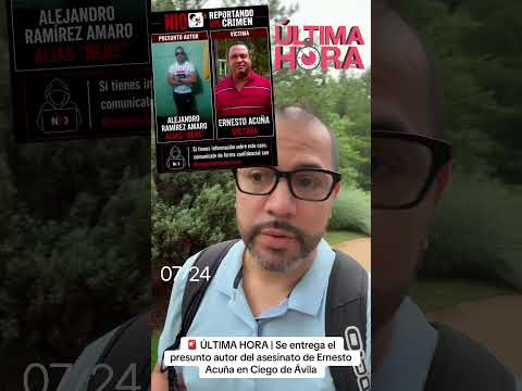 Se entregó el responsable de un homicidio en Ciego de Ávila