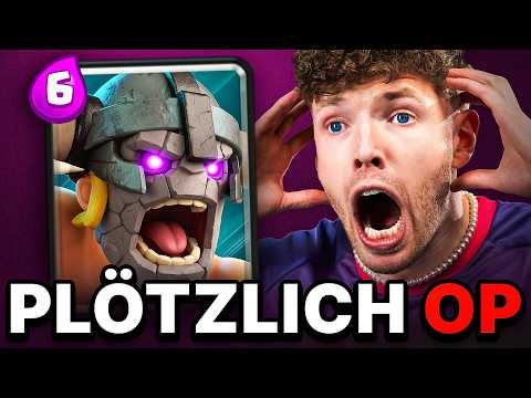 😱🤯GOLM ELITE BARBARIANS are BACK... (overpowered deck) | Clash Royale German