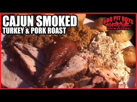 How to Cajun Style Smoke Turkey and Pork | Recipe