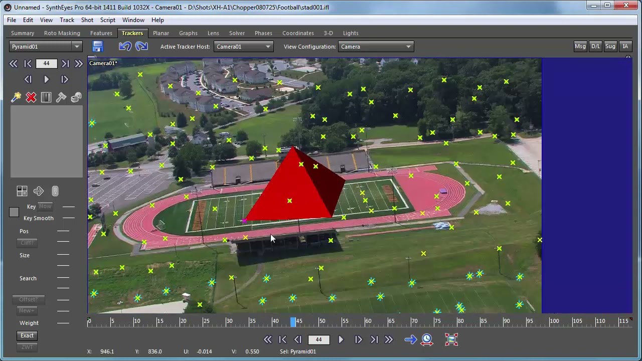 Understanding Sliding in SynthEyes