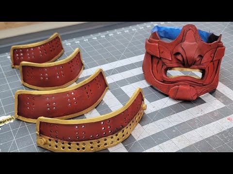 Samurai Armor Build Part 1 Mempo