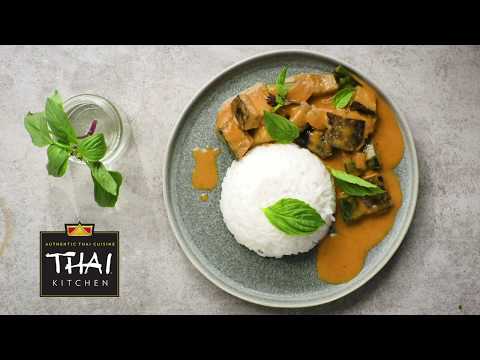 Rotes Thai Curry mit Gemüse