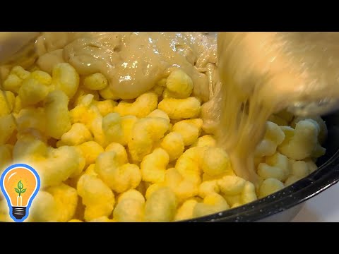 Caramel Puff Corn Crack Recipe -- Fluffy and Crunchy Snack!