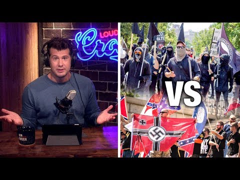 Top 3 Ways Antifa and White Nationalists are the SAME! | Louder With Crowder Video