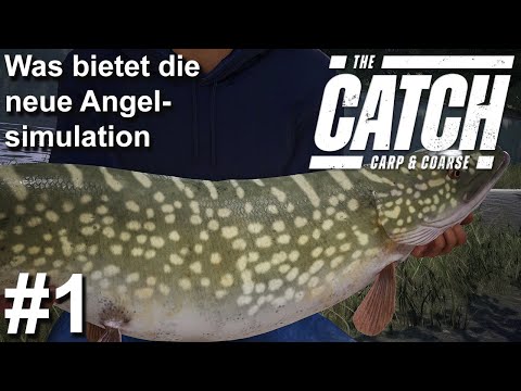 What does the new fishing simulation offer? | The Catch Carp & Coarse #1 | Gameplay | German | UwF