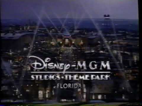 1993 Walt Disney World Disney MGM Studios "Tom, & Jerry Movie" TV Commercial