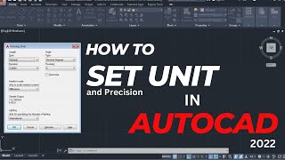 How to Set Drawing Units and Precision in AutoCAD | Unit Set up AutoCAD Tutorial step by step