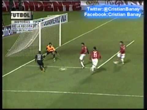 Internacional 0 Liga de Quito 1 Recopa 2008 Partido de Ida