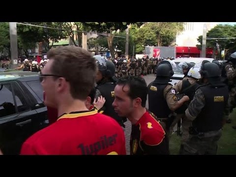 Fans react to Belgium vs Algeria