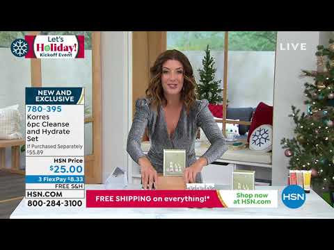 HSN | KORRES Beauty Holiday Gifts 10.15.2021 - 06 PM