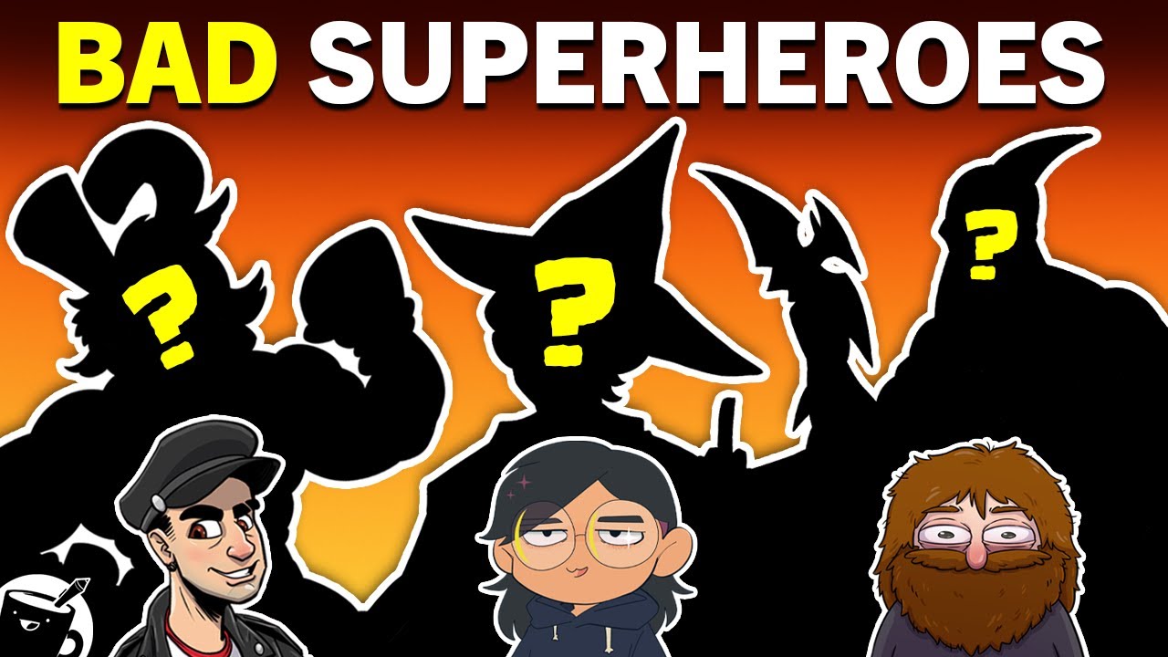 We Drew the Worst Superheroes (ft. Ralph Attanasia)