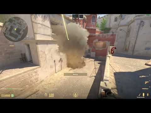 [CS2] Mirage Connector Waterfall Smoke from T-Spawn