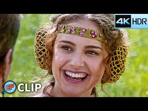 Anakin & Padme - Naboo Picnic Scene | Star Wars Attack of the Clones (2002) 4K HDR Movie Clip