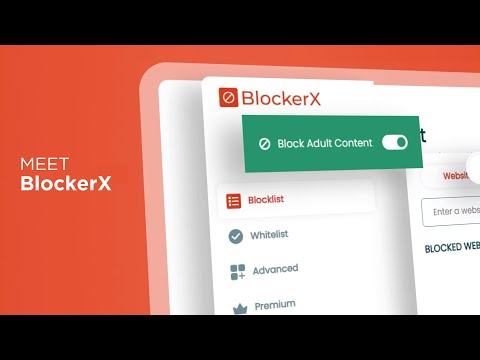 Web Blocker / Porn Blocker - BlockerX