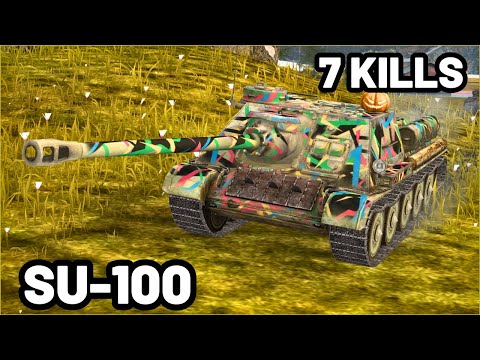 SU-100 | 3.2K DAMAGE | 7 KILLS | WOT Blitz Pro Replays