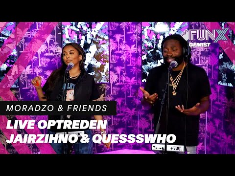 JAIRZINHO & QUESSSWHO NAILEN hun performance! 🔥👀 | Live optreden | Moradzo & Friends