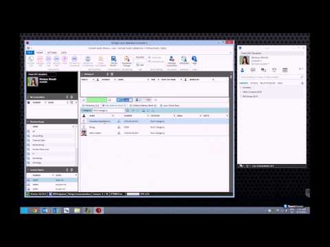 Bridge Lync Operator Console - Attendant Console for Lync 2013 - Screen Overview