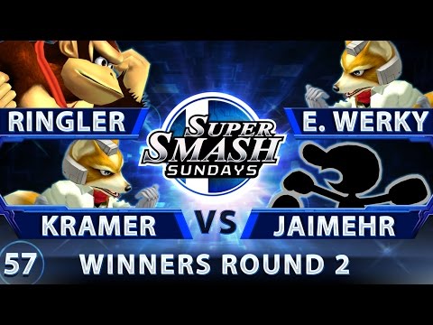 SSS 57 - Ringler & Kramer vs. E. Werky & JaimeHR - SSBM WR2 - Smash Melee