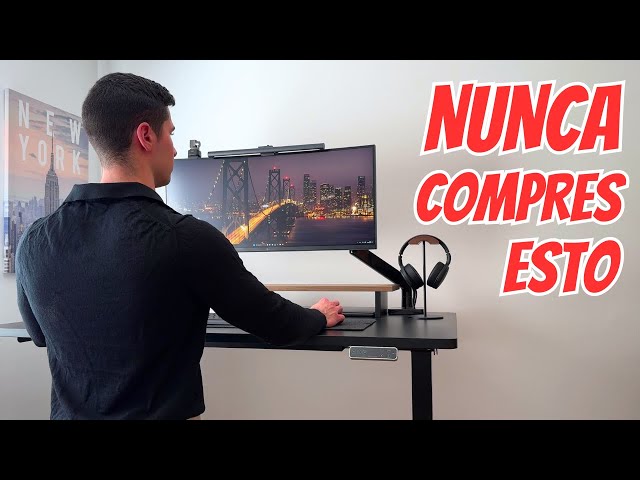 Vídeo relacionado con Diablo Escritorio Gaming eléctrico Altura 73 a 122 cm elevable RGB, 160 x 80 cm