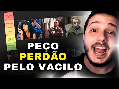 TIER LIST! OS STARTER PACK DA CINEFILIA!