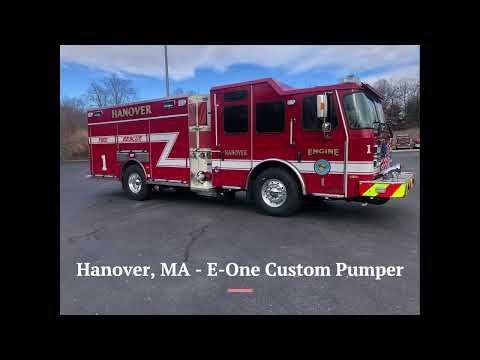 Hanover, MA - E-One Custom Pumper