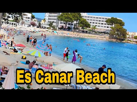 Es Canar Beach Summer Footage|Ibiza Best Beaches|Summer 2022 in Ibiza|Playas De Ibiza|IBIZA SPAIN