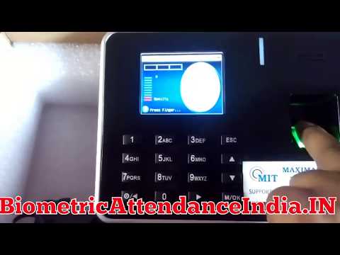 How To Register Add New User In Biometric Time Attendance Machine essl k21