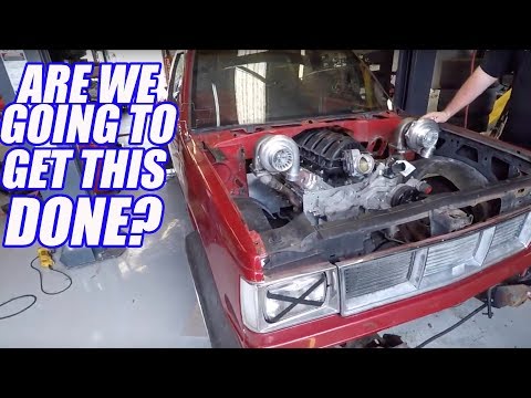 Twin Turbo V8 AWD S10 Build PRESSURE IS ON! EP.8 CRUNCHTIME!