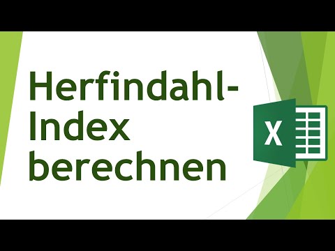Herfindahl-Index in Excel berechnen und interpretieren - Daten analysieren in Excel (64)