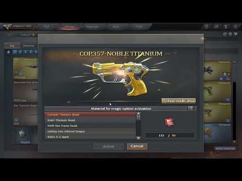 VIP UPGRADING TITANIUM BEAST NOBLE GOLD WEAPONS |CrossFire Philippines| MonarchZombieV4