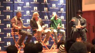 Jimmy Jam, RedOne, Adam Anders and Mohombi at Gammy Career Day Feb 9th1.MP4