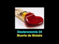 Deuteronomio 34 Muerte De Moisés