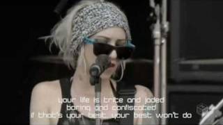 The Veronicas - We&#39;re not gonna take it [LYRICS&amp;CLIPS)