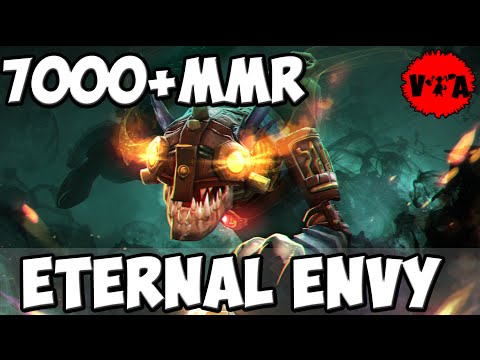 Dota 2 - EternaLEnVy 7000 MMR Plays Slark vol #1 - Ranked Match