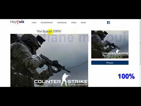 CSGO Quiz Answers 100%