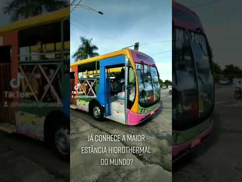 Passeio de trenzinho com Will - Caldas Novas Goiás