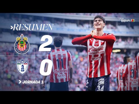 CHIVAS 2-0 PACHUCA J1 | ¡El Rebaño arranca con triunfo en casa! | Con México C26