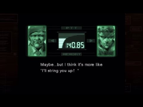 METAL GEAR SOLID- Hidden Codec Call
