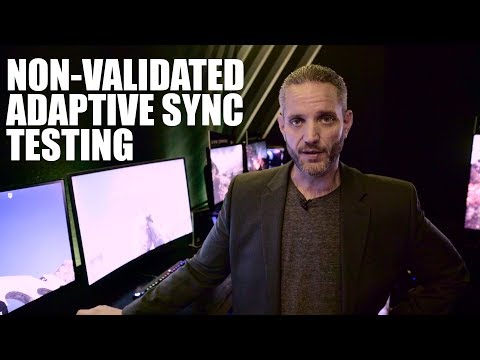 NVIDIA validating Adaptive Sync (Freesync) panels