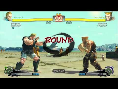 ACE・EIRIN [Guile] vs OZMA011 [Adon] - pikgoma [Abel] vs Momome [Guile] SSF4 Japanese Ranked