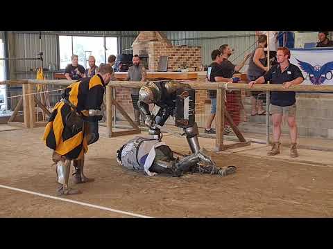 AMCF Nationals 2021 Men's super heavy profight: Colin Vs Dan