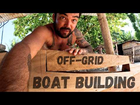Building a wooden sailboat in a very remote village! 😲 (Episode 299)