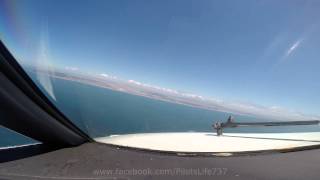 preview picture of video '[HD] Cockpit view; Visual approach Tanger RWY10'