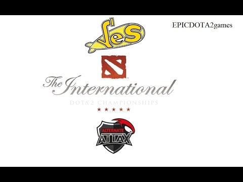 DOTA 2 The International 2015 TI5 Yellow Submar1ne vs Team Alternate game1 best fight moments