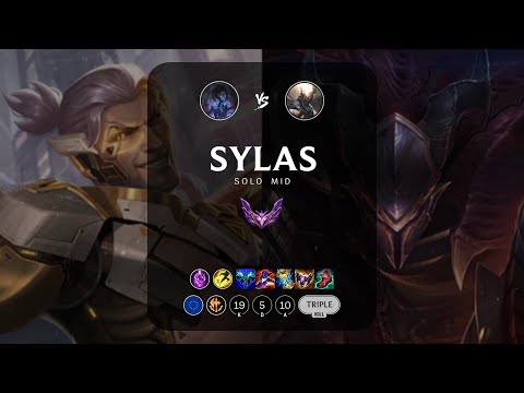 Sylas Mid vs Pantheon - EUW Master Patch 13.14