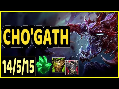 CHO'GATH VS SETT - 14/5/15 KDA TOP GAMEPLAY