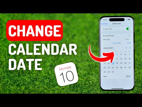 How to Change Calendar Date on iPhone