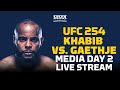 UFC 254 Media Day w/ Daniel Cormier, Javier Mendez, & More Live Stream - MMA Fighting